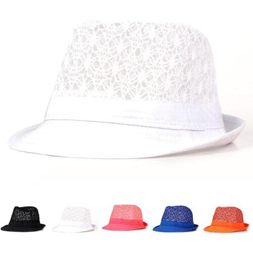Men Women Candy Color Hollow Out Beach Hat Ranger Hat Sun Hat Summer Cap