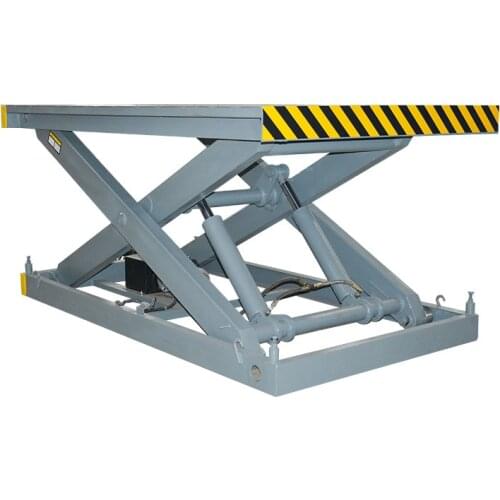Kinglift CE ISO 4m outdoor hydraulic small workshop elevator lift table goods lifting platform for sale