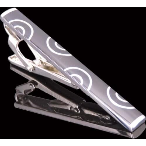 Mens business shirt classic tie clip new fashion brand tie clip luxury black tie clip