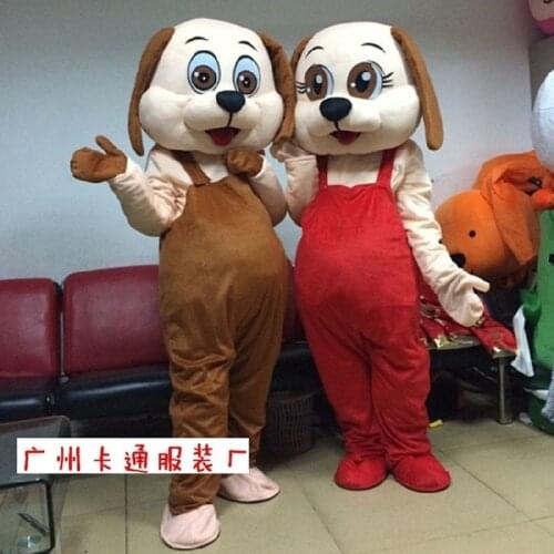Dog Mascot Costume Cosplay Furry Suits Party Game Fursuit Cartoon Dress Outfits Carnival Halloween Xmas Easter Advertising