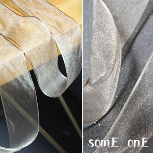 Lace Trim Ribbon Gold Line DIY Gift box Bags Flowers Wedding Party Decor Belt Dress Hemline Designer Accessorie Fabric