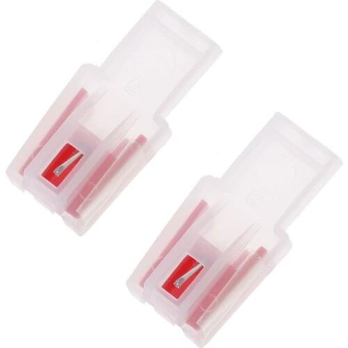 2PCS Turntable Stylus Dynamic Magnetic Needle Record Player Reader Vinyl LP Gramophone Replacement Accessories
