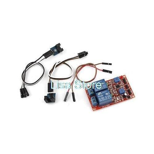 Indicator Light 2 Channel Speed Measure Sensor Module for Puls Counter