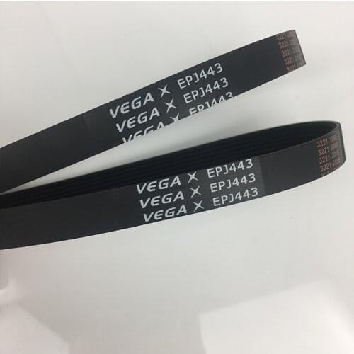 Motor belt Vega rubber multi-groove belt multi-wedge belt EPJ 443 conveyor belt roller running mechanical small belt