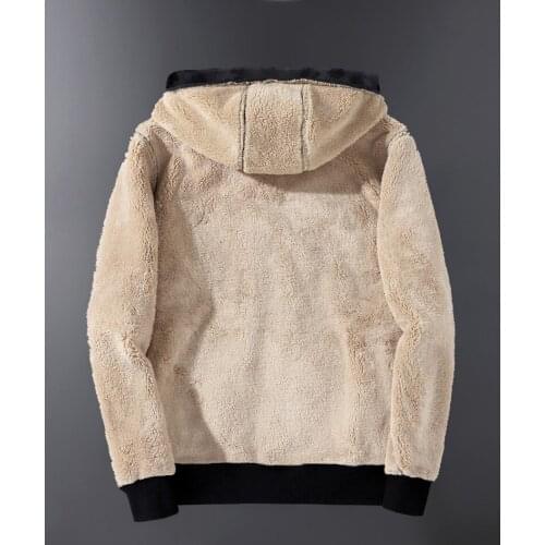 Size plus Winter Hoodies Men Clothes Streetwear Fashion Mens Sweatshirt Warm Fleece Jacket Hoodie Sudadera Coat 55445544