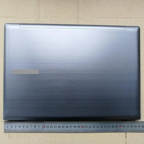 New laptop Top Case Lcd Back Cover for Samsung NP-QX411 QX410 BA75-03205B sliver metal material