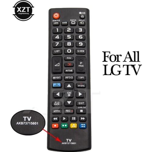 TV Remote Control, Replacement TV Control 17 x 4.5cm For LG 55LA690V 55LA691V 55LA860V 55LA868V AKB73715601 32LM620T