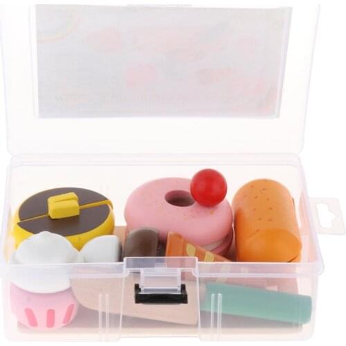 Kids Pretend Play Dessert Toy Ice Cream Hot Dog No BPA Game for Children