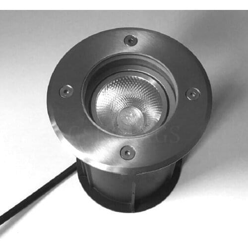 Adjustable angle LED light garden underground 15W IP68 Outdoor Buried Garden Path Spot Recessed Inground Lighting