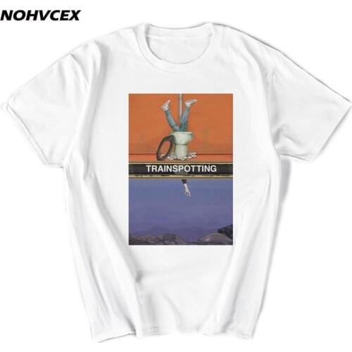 Trainspotting Unisex T-Shirt Movie New Summer Style Man Print Hipster Cotton Tops Tees