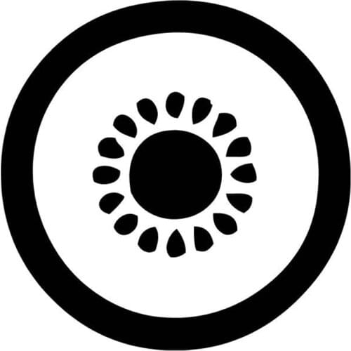 16.9cm*16.9cm Kiwi Fashion Personality Stickers Decals Car-Styling Vinyl