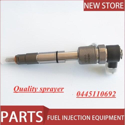 High quality nozzle 0445110692 diesel engine injector assembly is suitable for Dongfeng chaochai pickup cy4102 engine