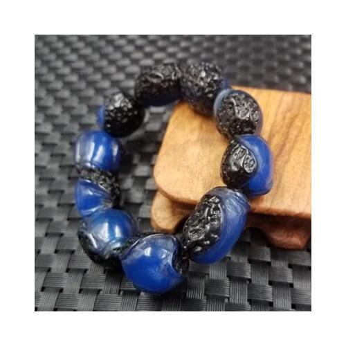 High grade exquisite direct sale amber bracelet blue and white bracelet various styles collection