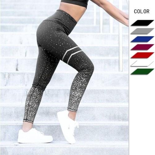 2020 Women Leggings New Flower Digital Print Pant Slim Fitness Push Up Pants Woman Leggins Workout Plus Size High Waist Leggings