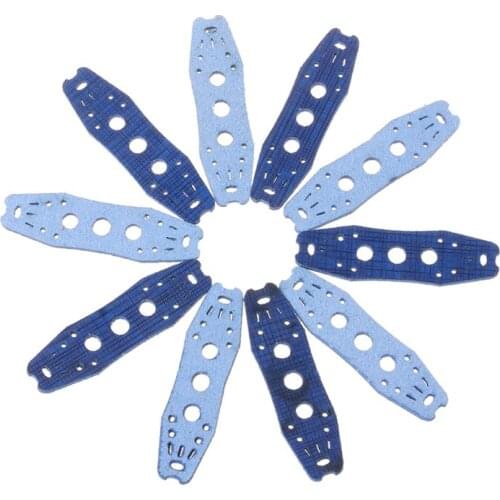 10 Pcs Catapult Microfiber Leather Bags Slingshot Flat Rubber Band Leather Pocket Used For Hunting Slingshot 2 mm Thickness