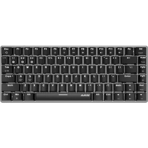 Ajazz AK33 Mechanical Gaming Keyboard LED RGB Backlight Switch 82 Keys Bluetooth