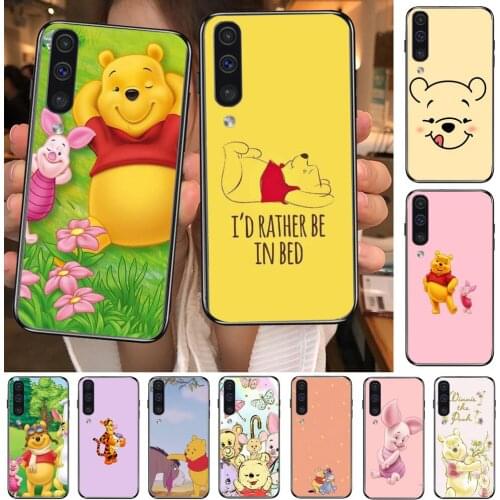 Disney Better Winnie Bear Phone cover hull For SamSung Galaxy S8 S9 S10E S20 S21 S5 S30 Plus S20 fe 5G Lite Ultra black soft cas