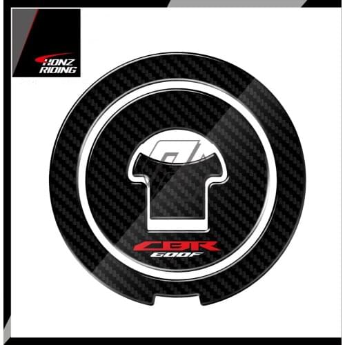 For Honda CBR600F F2 F3 F4 F4i 1987-2006 3D Carbon-look Motorcycle Fuel Gas Cap Protector Decals