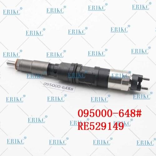 ERIKC 095000-6480 095000-6481 Common Rail Injectors RE529149 095000-648# John Deer-Engine type:8530 for Denso injector
