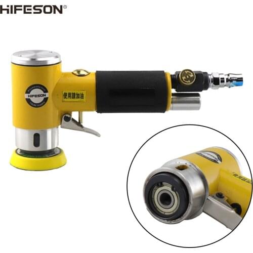 HIFESON Pneumatic Air Sandpaper Sander Grinding Mach Polishing Machine 942 Sanding Tools for Car Wood Polisher