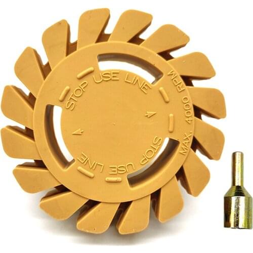 4 Inch Rubber Removal Wheel 100mm Eraser Wheel Safe And Effective Image Removal Tool