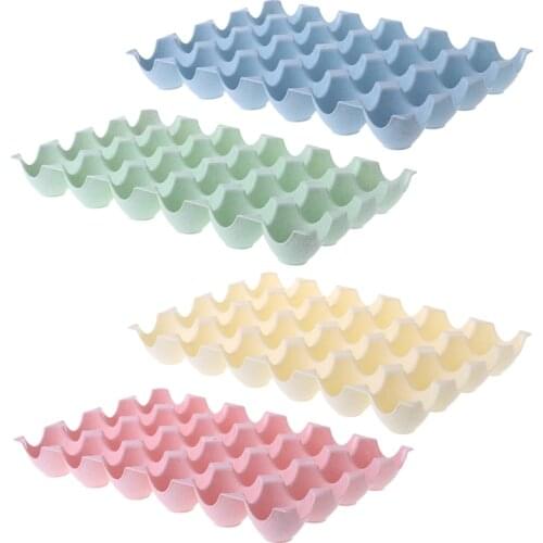 24 Grid Egg Box Container Organizer Storage Case Holder Kitchen Fridge Freezer Drop Ship