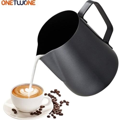 Non Stick Stainless Steel Milk Frothing Pitcher Espresso Coffee Barista Craft Latte Cappuccino Cream Frothing Jug Pitcher
