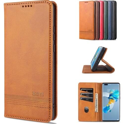 Magnetic Wallet Card Slot Ultra Thin Case For Huawei Mate 40 Lite Enjoy 20 Plus Pro 10E 10S Y8P Y7P Y7A Y6P Y5P Shockproof Cases