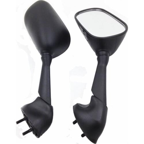 Motorcycle Racing Mirrors fit for Yamaha FZS600 Fazer 2000 2001 YZF R6 R1 Black Aftermarket free shipping Motor parts 00-01