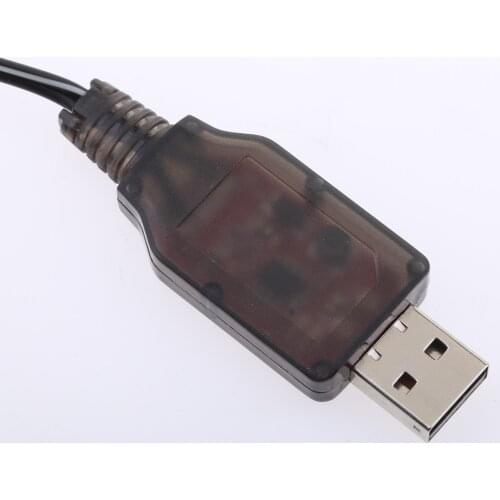 Premium 7.2V USB To SM-2P NI-MH NI-Cd Battery Charger Cable For RC Drone