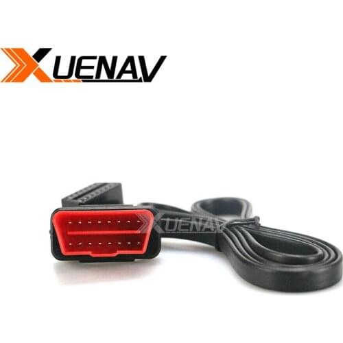 XUENAV OBD2 Splitter Car Diagnostic Extender Cord Adapter OBDII 16Pin Male to Female Connector Interface Compatible Line