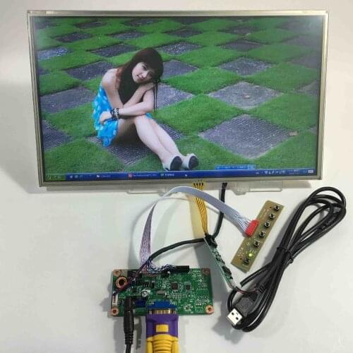 VGA input singal LCD controller board RT2270C-A+15.6" 1920x1080 B156HW01 LP156WF1 LCD With Touch Panel