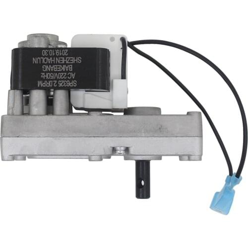 Pellet stove auger motor replacement 230v auger feed motor 2 rpm 3 rpm