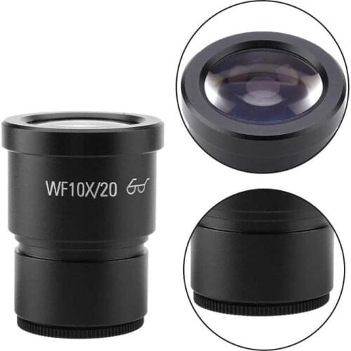 1pc WF10X/20 Wide Field Stereo Microscope Eyepiece Mounting Size 30mm 10X Eyepiece