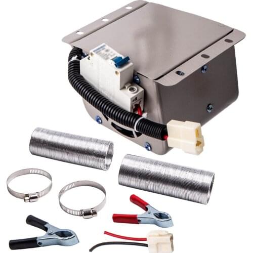 Car Heater 2 Holes Heating Cooling Fan 800W 12V Windshield Defroster Demister