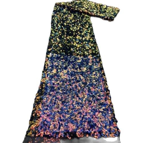 Sequins Design French Tulle Lace Top Quality Sparkly Fabric JRB-13.21062005 Nigerian Lace Fabric for Fashion Show Dress