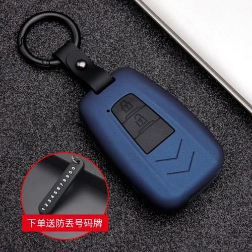 Carbon fiber material Car keychain car key bag car key case for Toyota Camry 2019 CROLLA CHR PRADO IZOA