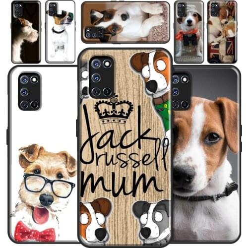 Dog Jack Russell Terrier Case For OPPO A3S A5S A1K A52 A72 A31 A53 A9 A5 2020 A15 A83 A91 F5 Reno 4 Pro Z 2Z Coque