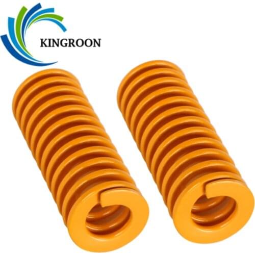 10pcs Yellow 3D Printer Heated bed Leveling Spring ugprade for CR-10 Printer hotbed parts Height *26mm diameter *9.8mm