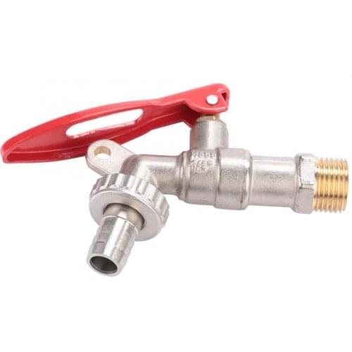 Actuator Ball Valve Brass 1/2" Thread Water Tap Lockable Faucet Home Outdoor Garden Tool Electric Magnetic Valve