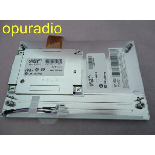 LB070WV1(TD)(04) LB070WV1-TD04 100% New Original 7inch TFT CCFL LCD Screen Display for Citroen C5 LCD Car Navigation Audio Video