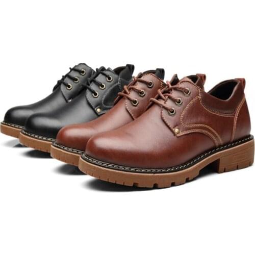Hiking Shoes Mens shoes New Trend Mens casual shoes Leather Boots wholesale work shoes Ankle Boots Hiking Sneakers
