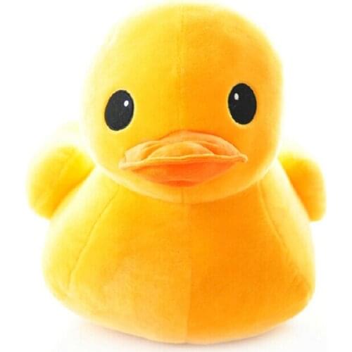 New 1pcs 11cm and 17cm Plush Yellow Duck toy ,Animal model,Baby Cute cartoon toys
