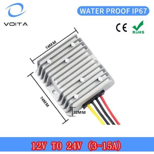 DC DC 12V to 24V 3A 5A 10A 12A 15A step up voltage converter for car