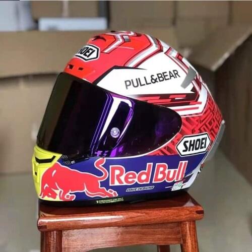 Helmet X14 Marquez Red Ant Bull Full Face Racing Motorcycle Professional Helmet Casco De Motocicleta