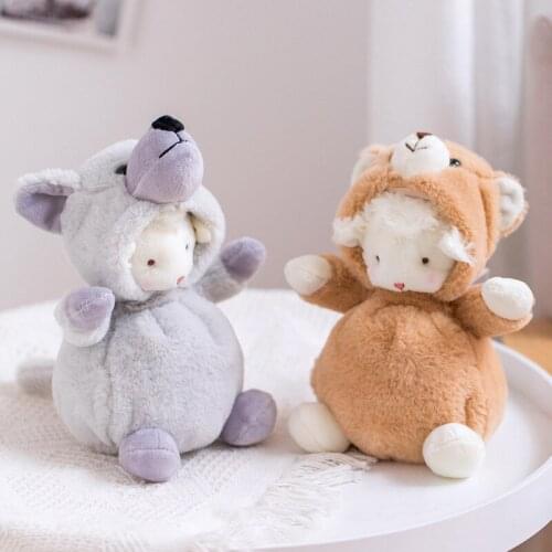 Super Soft Stuffed Sheep Plush Toys Kids Lovely Sheep Animal Appease Dolls Wedding Present Baby Birthday Gifts