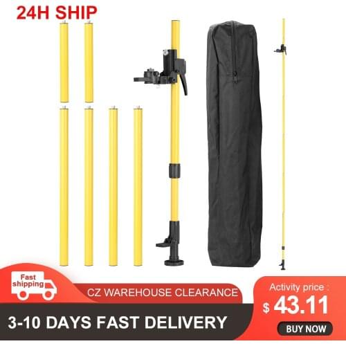Laser Tripod Telescopic tripod for laser level Adjustable Lift Extend Bracket Holder Stand for 1/4'' 5/8'' Laser Level