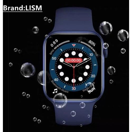 1.75 Inch 2021 Smart Watch mens Full Touch Fitness Tracker IP67 Waterproof Electronic Watch Female for iPhone Xiaomi Huawei