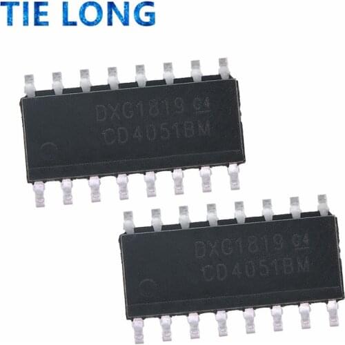 10PCS CD4051BM SOP16 CD4051BM96 SOP CD4051 SMD new and original IC