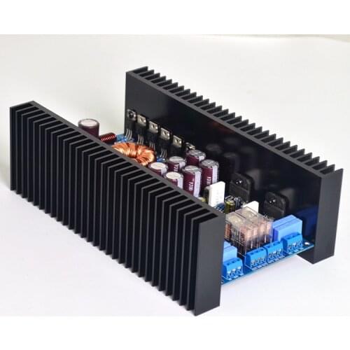Vehicle-mounted 12V DC Battery Amplifier LM3886 Independent Four-way Car HIFI Enthusiast Level Finished Board With Radiator